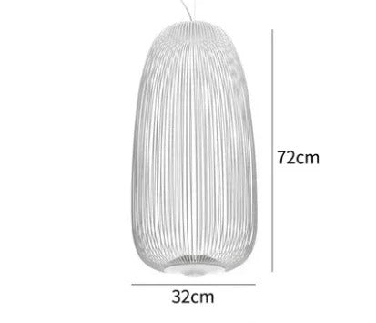 Creative Iron Pendant Lights Modern Chandelier Ceiling Lamp for Living Room Hanging Lamp Home Decor Dining Room Light Suspension