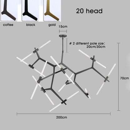 Modern Agnes Chandeliers Art Decor replica lamp