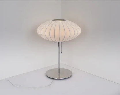 Nelson bubble table lamp wabi sabi white Silk floor light Danish designer Living Room Sofa Side Bedroom Bedside Led Standing Lam