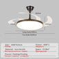 Ceiling Fan With Light Modern Remote Smart Invisible Ceiling Fan Bedroom Lamp