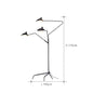 Serge Mouille floor lamp designer Living room Tripod Table lamp