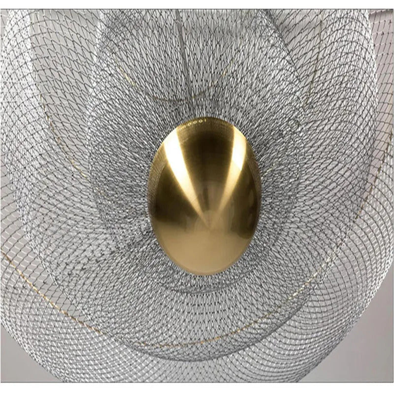 Designer Metal Cage Chandelier Modern Meshmatics Chandelier