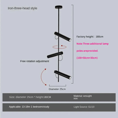 Minimalist Bedroom Bedside Pendant Light Modern Ceiling Chandelier