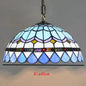 Nordic Tiffany chandelier Kitchen Dining room hallway handmade glass chandelier