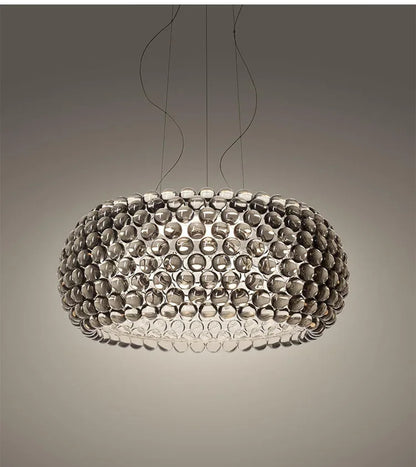 Nordic Foscarini Caboche LED Pendant Light Acrylic Ball Hanging Chandeliers Living Room Restaurant Decor Art Classical Luminaria