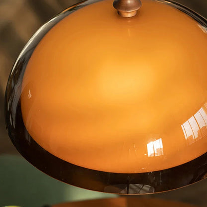 Vintage Brown Pendant Lamp Bauhaus Orange Pendant Light Retro Dining Table Hanging Lamp