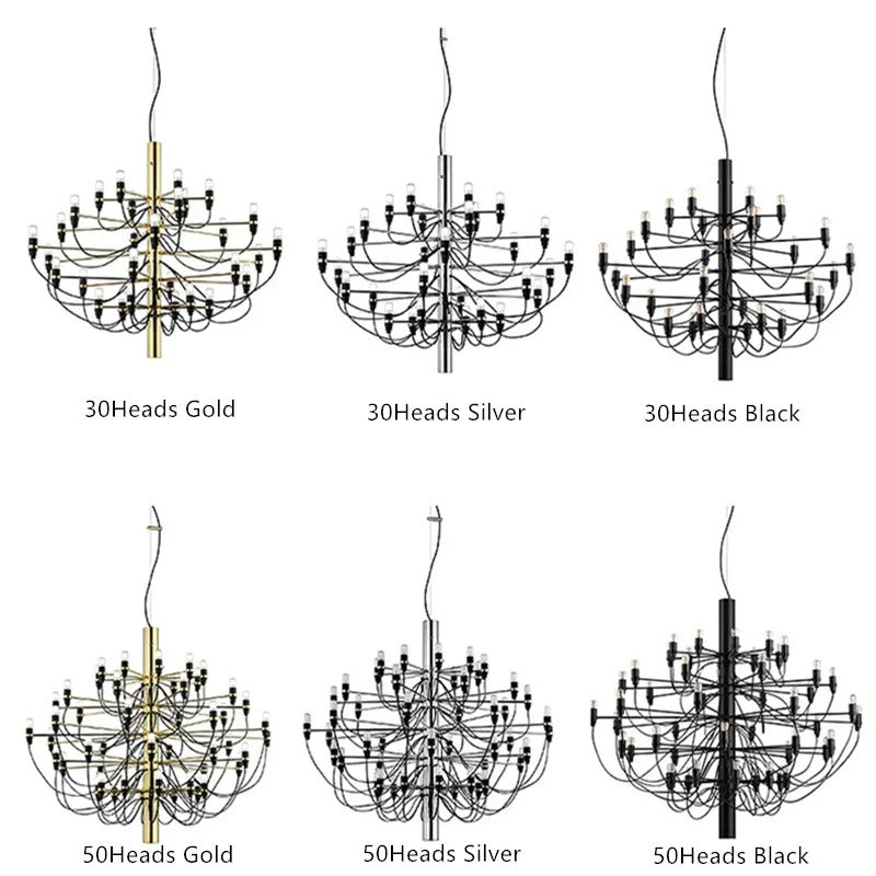 Italian Pendant Lights French Hanging art country Lamp for living room Kitchen Dining Room Villa duplex loft staircases lamp