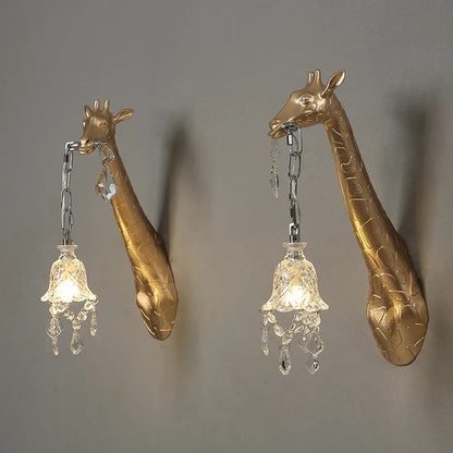 Qeeboo Giraffe Wall Lamp G9 Bulb Living Room wall lights