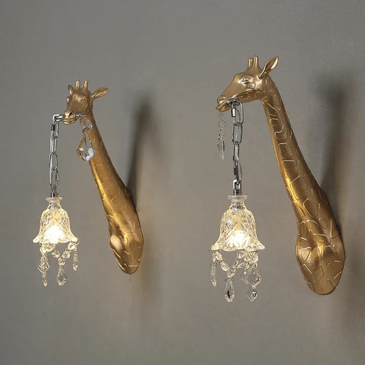 Qeeboo Giraffe Wall Lamp G9 Bulb Living Room wall lights