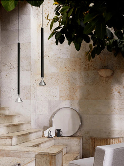 Italian Designer minimalist pendant light Apollo long pole small chandelier LED Hanging Lamp