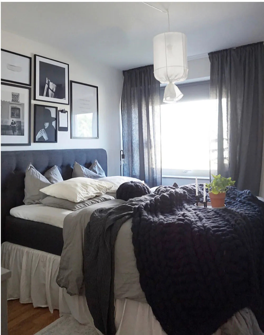 Ay Illuminate Pendant Light Nordic design linencotton DIY Fabric Lamp