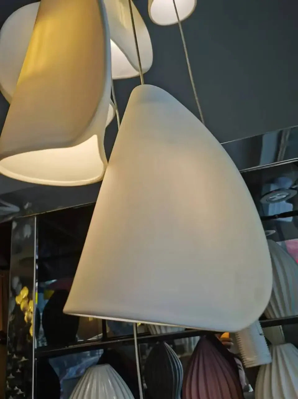 Nordic Minimalist ceramics chandelier Canada designer artistic creativity pendant lamp