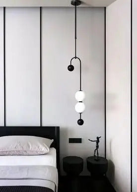 Black Gold Chandelier Pendant Nordic Modern lamp
