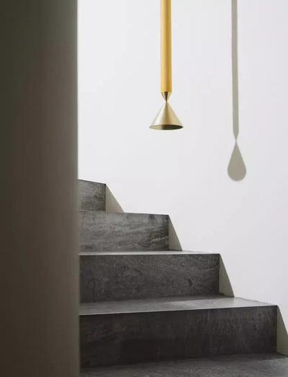 Italian Designer minimalist pendant light Apollo long pole small chandelier LED Hanging Lamp