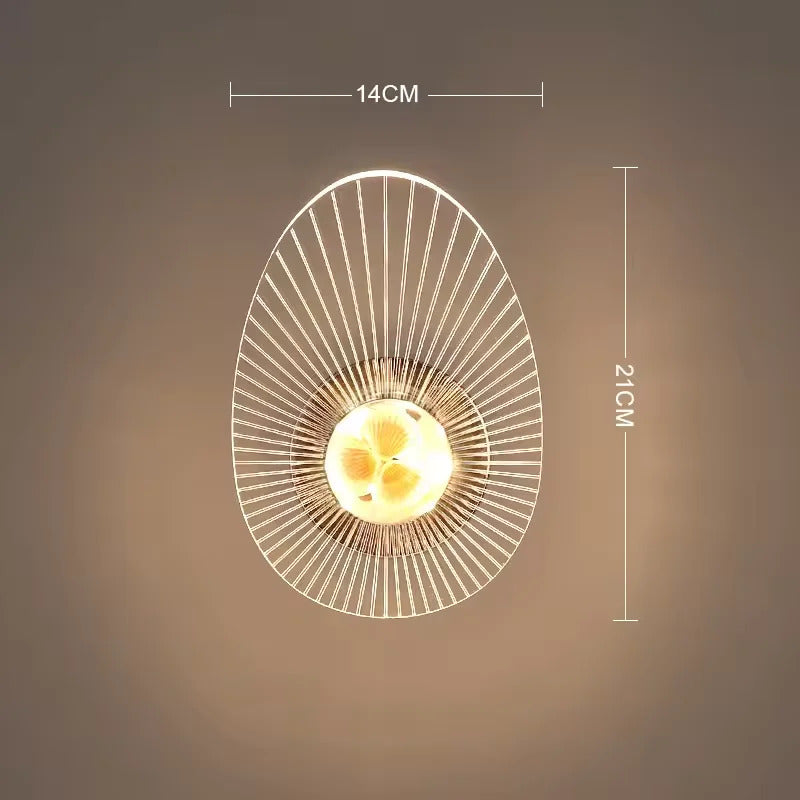 Nordic lotus ceiling light luxury Dining Room Decoration light