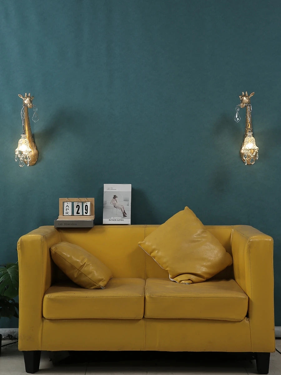 Qeeboo Giraffe Wall Lamp G9 Bulb Living Room wall lights