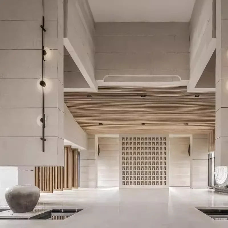 Alabaster Vertical Wall Lamp Modern Mable Wall Art Black Led Acrylic Circle Wall Lamp