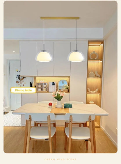 Danish Jelly Pendant lamp Bedroom bedside lamp