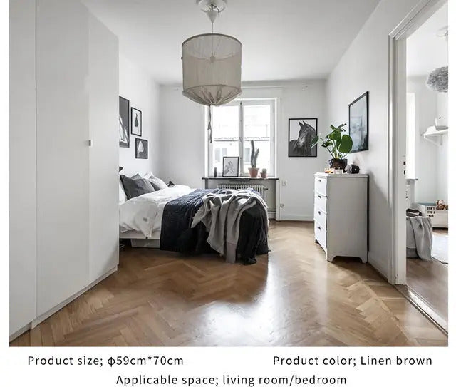 Denmark Linen Cloth Pendant Light Ay illuminate Pendant lamp