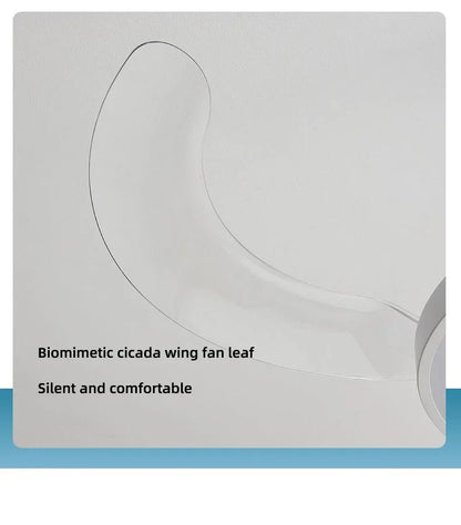 Ceiling Fan With Light Modern Remote Smart Invisible Ceiling Fan Bedroom Lamp