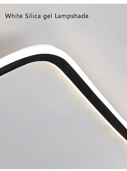 Modern with Remote Control Dimmable Flush Mount Bedroom Living Room Ceiling Light