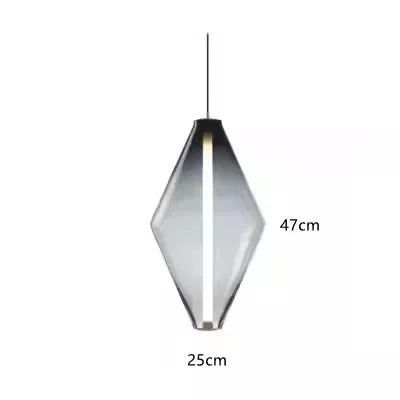 Nordic Minimalist Restaurant  LED Pendant Light Modern Designer Glass Pendant Light