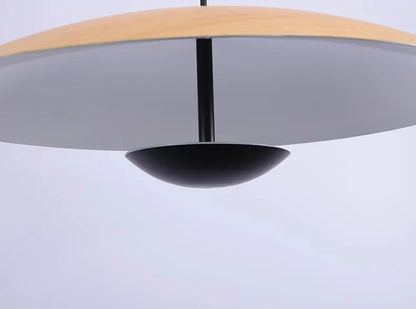 Nordic Design Led Pendant Lights Wood Grain Black For Dining Table Room Kitchen Hanging Lamp Fixture Home Decor Lighting Lusters