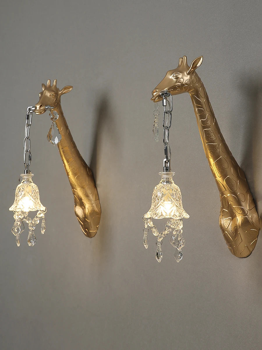 Qeeboo Giraffe Wall Lamp G9 Bulb Living Room wall lights