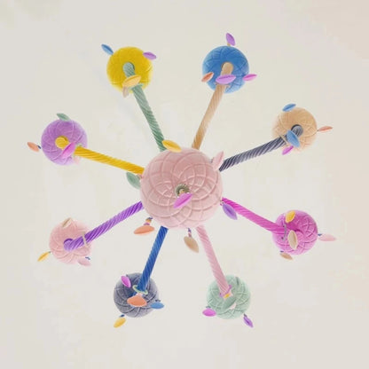 European Children rainbow chandelier Bedroom Princess room kawaii light