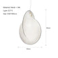 Japanese Silk Chandelier LED Wabi Sabi Pendant Lamp Living Room LED Cocoon Lamp