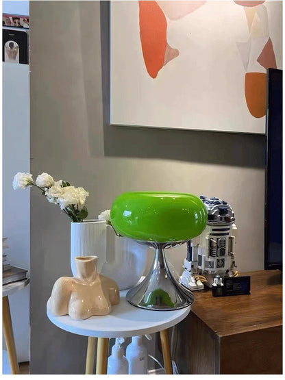 Designer Art Creative Table Lamp Bauhaus Warm Living Room Bedside Lamp LED Table Lamp Glass Decorative Study Reading Desk light