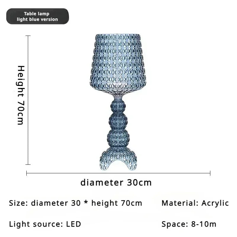Italian Designer Acrylic Glass Wine Glass Lamp, Suitable For Exhibition Halls, Living Rooms And Bedrooms, Ambient Lamp