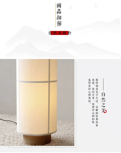 Wabi Sabi Cloth Led Pendant Lamp Designer Fabric Ceiling Chandelier