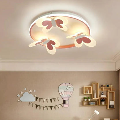 Butterfly ceiling lamp Children Room Indoor bedroom lamp