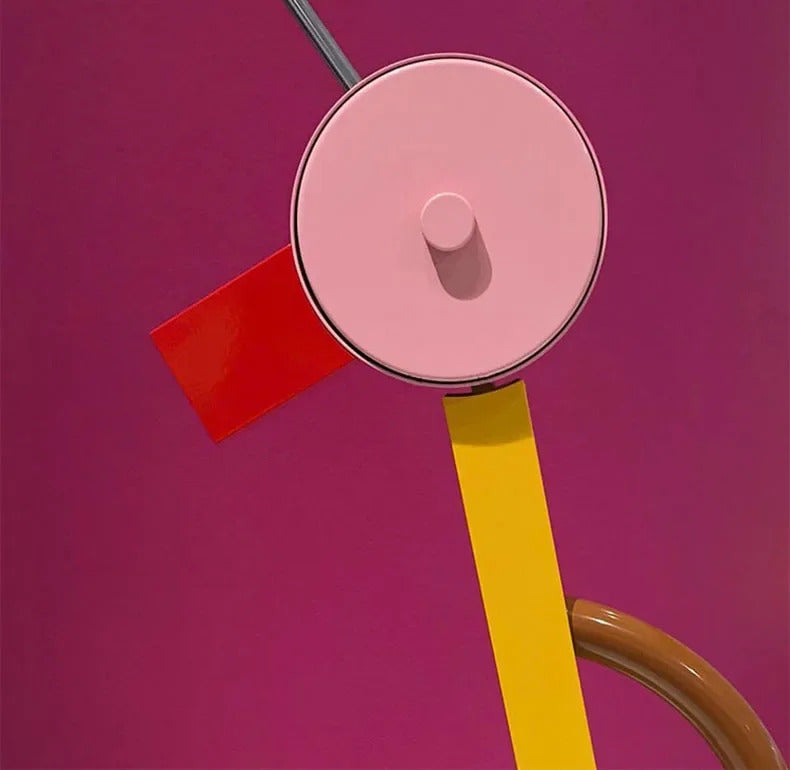 Milan Art Abstract Duck Table Lamp LED G4 Bulb Rainbow Metal Bedside Lamps Bedroom Art Children‘s Room Decorative Light Fixture