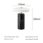 Marble luxury Table Lamps Danish Atmosphere LED Desk Light Charging Touch Switch lighting