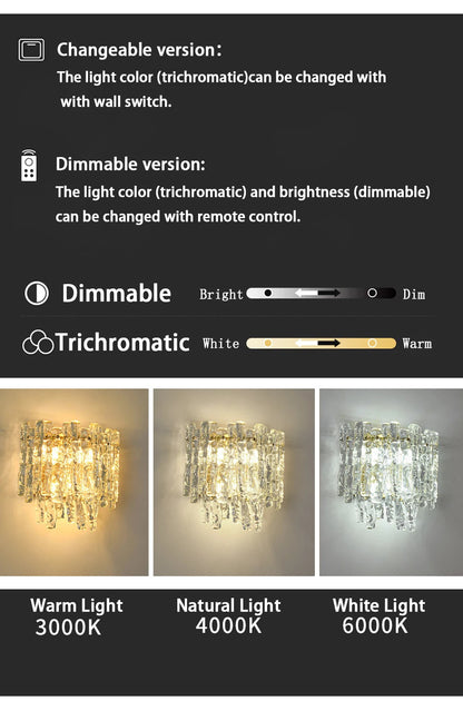 Modern Melting Ice Whiskey chandelier Italy Designer Luxury crystals Amber pendant lamps