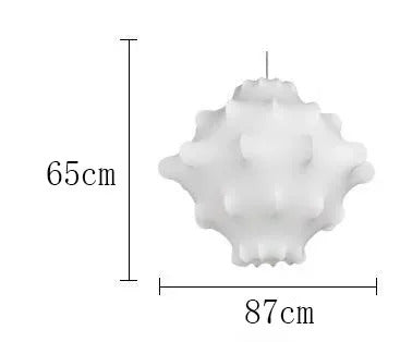 Creative Cocoon Pendant Lamp Wabi Sabi Style Pendant Light