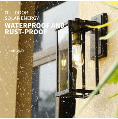 Outdoor Waterproof Wall Lamp Modern Villa Corridor Garden Exterior Lamp Wall light