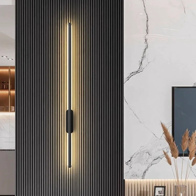 Stick Shaped Metal Sconce