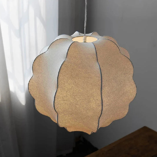 Japan Silk Pendant Light Nordic Creative Silk Chandelier