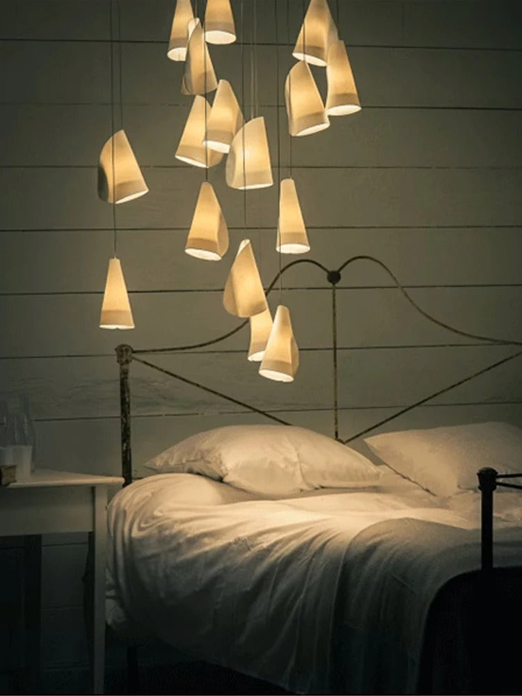 Nordic Minimalist ceramics chandelier Canada designer artistic creativity pendant lamp