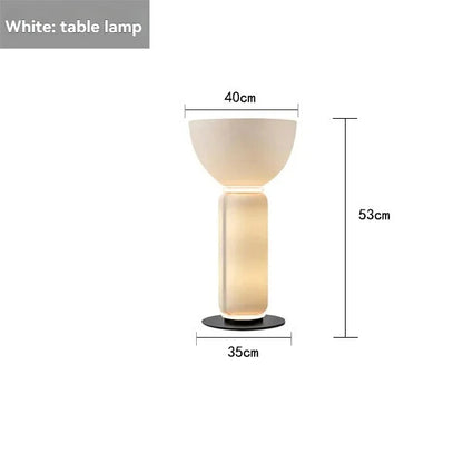 Italy Design LED Floor Lights Heavy Glass Modern Bright Floor Lamps