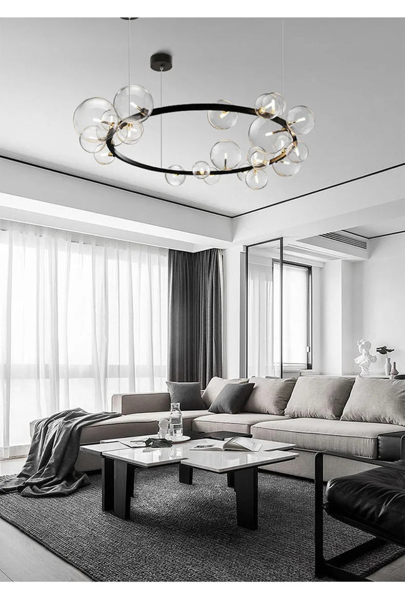Molecule chandelier LED Modern Minimalist lustre nordic chandelier