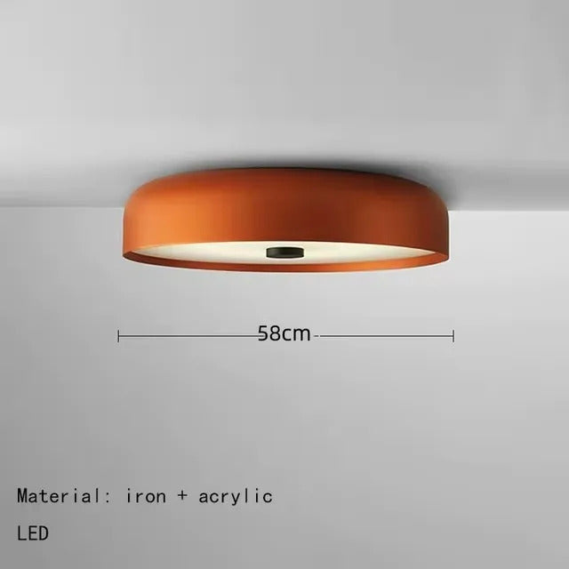 vertigo bird KAT LED ceiling light Bedroom Black White Orange Ceiling Light