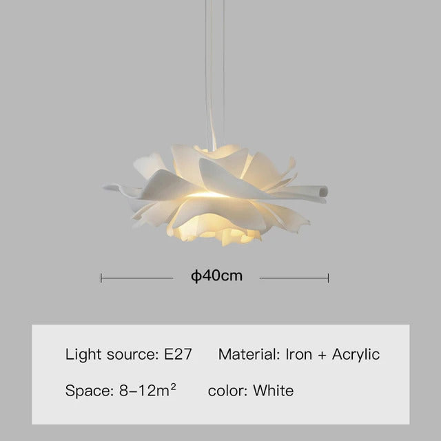 Modern flower Pendant lamp Nordic petal Pendant light
