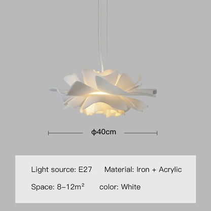 Modern flower Pendant lamp Nordic petal Pendant light