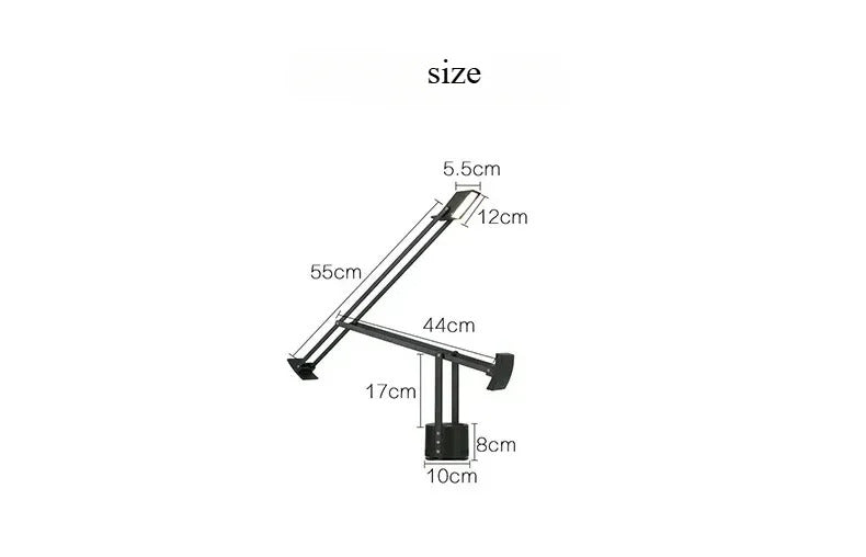 Creative Black Table Lamp for The Study Room Bedroom Bedside Hotel Designer Table Light Home Decor Desk Lamp