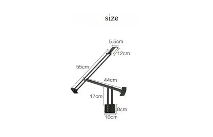 Creative Black Table Lamp for The Study Room Bedroom Bedside Hotel Designer Table Light Home Decor Desk Lamp