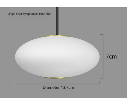 Modern villa Staircase Chandelier Nordic Oval String Ball Duplex Building LED pendant Light